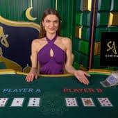 Live Casino Dealer Baccarat Table Myanmar